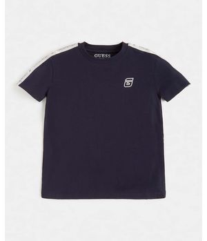 Polera G Kids Ss T-Shirt Franja Verti G7V2 Azul