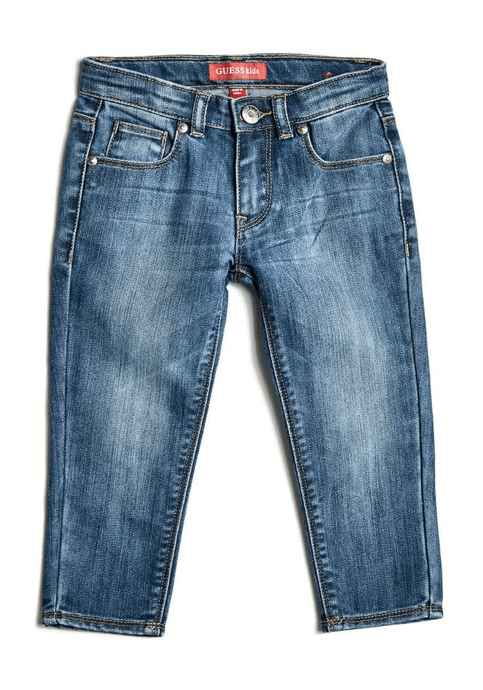 Jeans G Kids Halsted 5 Pkt Denim Mstn Azul