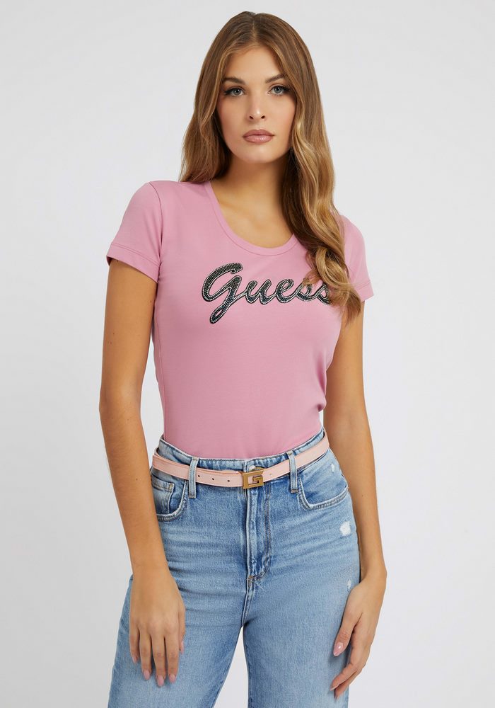 Polera guess online rayas